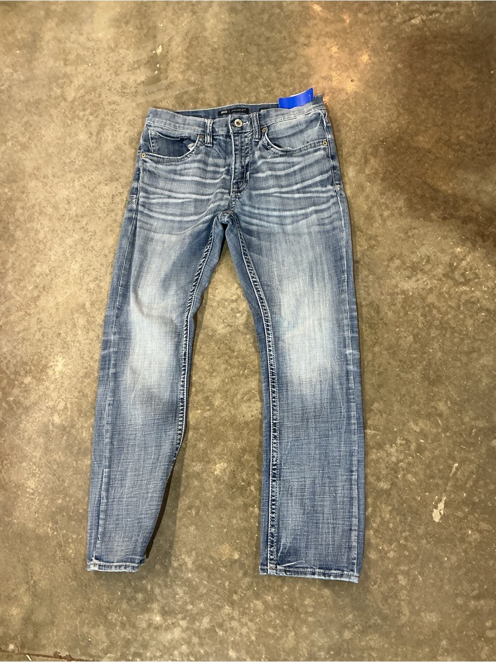 BKE Jake Straight Jeans Men’s 32x30 Light Wash Stretch Denim Casual Classic Fit